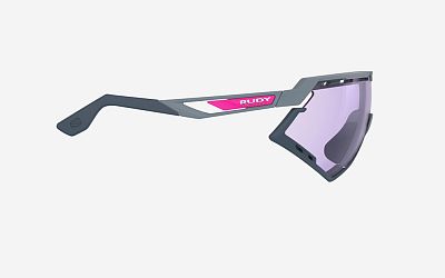 Превью  Велоочки RUDY PROJECT Defender Glacier Matt, Линзы: ImpactX 2Laser Purple (SP527559-0000)